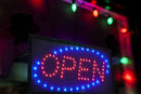 LED Werbeschild OPEN-live