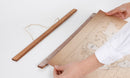 Magnetische Posterleisten Holz – Posterhalter mit Magneten aus Holz-instruction