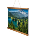 Magnetische Posterleisten Holz – Posterhalter mit Magneten aus Holz