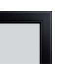 Menükasten außen magnetisch 2×A4 schwarz mit Logo
