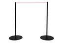 Museums Absperrständer 90 cm Schwarz