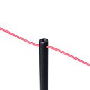 Museums Absperrständer 90 cm Schwarz