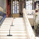 Museums Absperrständer Schwarz 45cm
