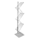 Prospekthalter A4 Standing Acryl Zickzack