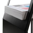 Prospektständer A4 Standard Schwarz mit Posterhalter