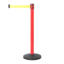 Roter Absperrständer mit Zugband 340 cm