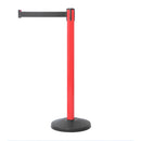Roter Absperrständer mit Zugband 340 cm