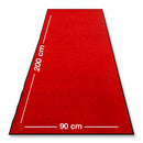 Roter Teppich 90 x 200cm
