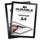 Selbstklebender Magnetrahmen DURAFRAME® Schwarz-A4