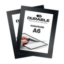 Selbstklebender Magnetrahmen DURAFRAME® Schwarz-A6