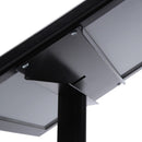 Speisekartenständer außen magnetisch 2×A4 schwarz mit Logopanel