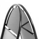 Stahl Kundenstopper Klappbar Schwarz