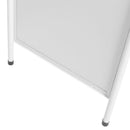 Stahl Kundenstopper Klappbar Weiß