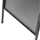Stahl Kundenstopper Steelpro Schwarz Klappbar