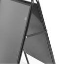Stahl Kundenstopper Steelpro Schwarz Klappbar