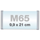 Türschild Aluminium mit Klapprahmen – Wandschild-9,9x21