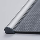 Türschild Aluminium mit Klapprahmen – Wandschild-profile