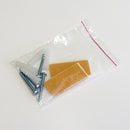 Türschild Aluminium mit Klapprahmen – Wandschild-tape-screws