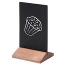 Tischkreidetafel Hellbraun