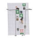 Wand Prospekthalter 1x A4