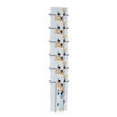 Wand Prospekthalter 6x DIN Lang
