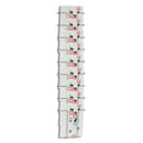 Wand Prospekthalter 9x A5