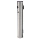 Wandaschenbecher Tube Edelstahl 2 Liter