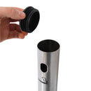 Wandaschenbecher Tube Edelstahl 2 Liter