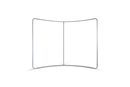 Zipper Messewand Gebogen - Inkl. Druck