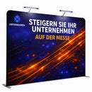 Zipper Messewand Gerade - Inkl. Druck