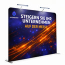 Zipper Messewand Gerade - Inkl. Druck