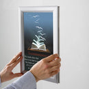 Klapprahmen Fenster 25mm – Selbstklebend, beidseitig sichtbar