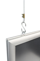 Klapprahmen 25mm hängend doppelseitig – Aluminium Posterrahmen